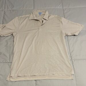 Striped Gen Teal Polo Shirt